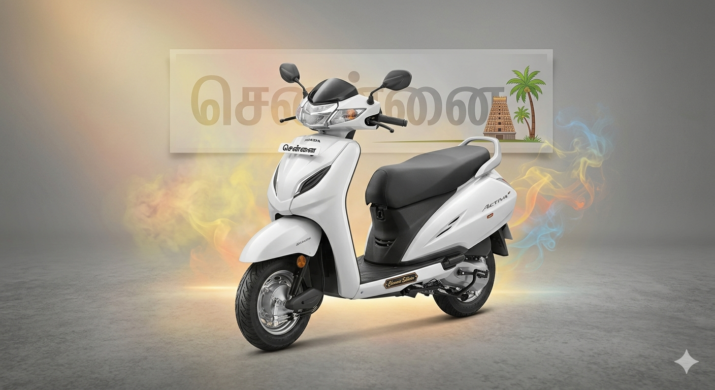 Honda Activa 6G scooter rental Coimbatore Royal Riders