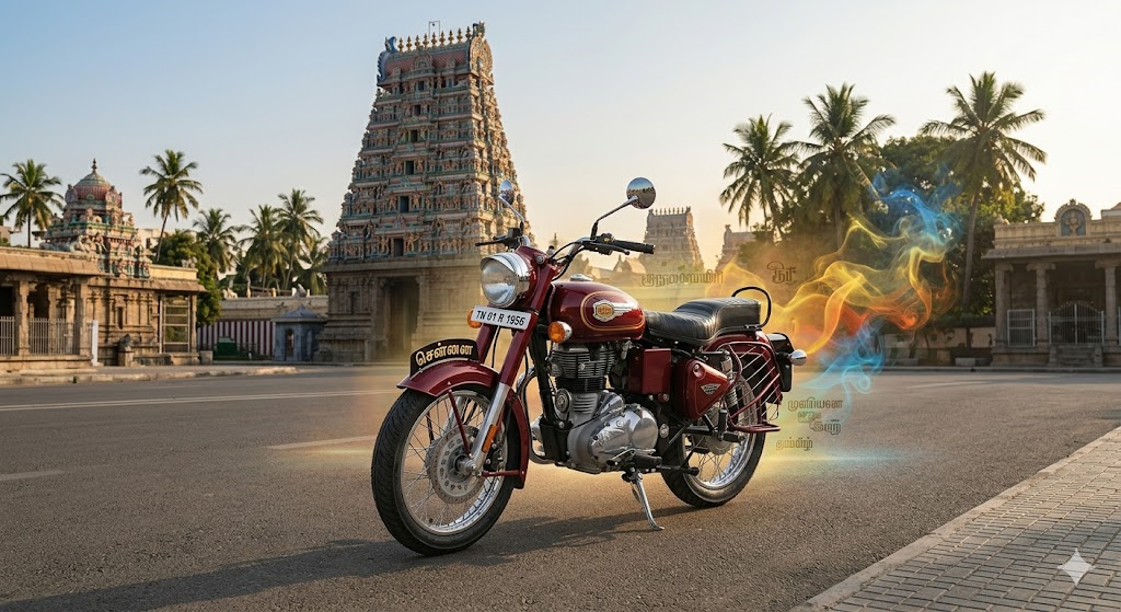 Royal Enfield Bullet rental Coimbatore Royal Riders
