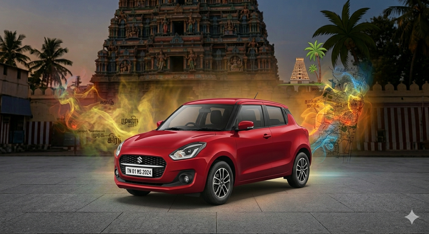 Maruti Swift self drive car rental Coimbatore Royal Riders